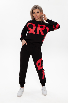 Костюм 28012 черный+круто